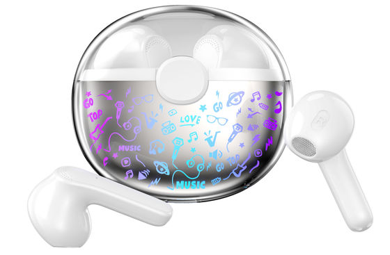 aonike P.J. TWS Earbuds 4 écouteurs sans fil d'écouteur sans fil de Mics P.J. véritables meilleurs pour parler